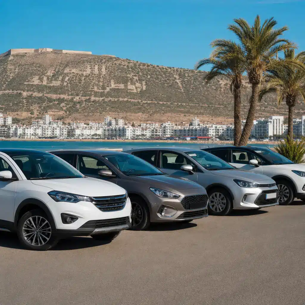 Options de location de voitures à Agadir