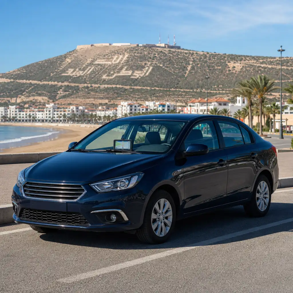 Location de voiture à Agadir avec GPS inclus